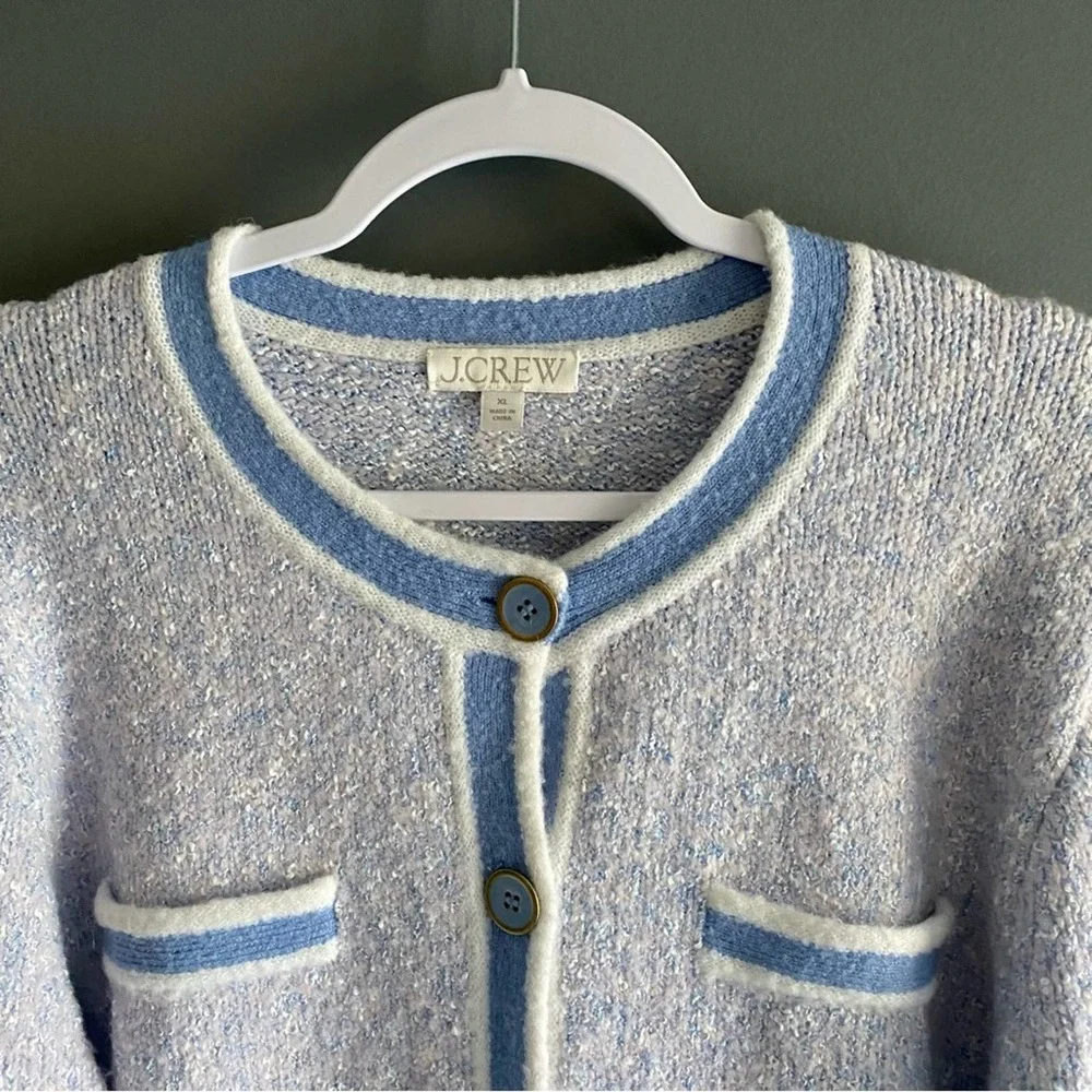 J. Crew Marled Sweater Lady Blazer Jacket - Brand New - XL - Picture 6 of 8